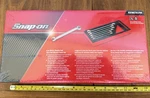 Snap On Tools Double Open End Flare Nut Line Wrench Metric Foam Set RXFMET01FBR. Fixed Price $370.00.
