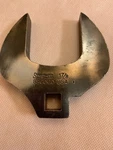 Snap-on Industrial Finish Crowfoot 7/8" 1/2" Drive GSC060. Fixed Price $42.00.