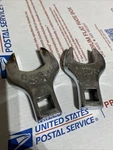 Sunex 97734, 1-1/16" & 97732 ,1" Straight Crowfoot Wrenchs 1/2" Drive E5. Fixed Price $19.99.