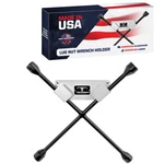 Pit Posse Wall Mounted Aluminum Trailer 4 Way Lug Wrench Holder - Made Usa. Fixed Price $20.95.