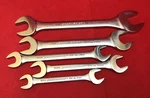 New Proamerica Usa Double Open End Wrench Set 16MM -32MM, 5 Pc. Large Ones. Fixed Price $44.00.
