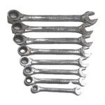 Sears Craftsman Sae Reversible Ratcheting Wrench Set Usa 8PC 5/16 - 3/4. Fixed Price $140.00.