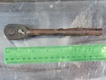 Vintage Snap-on Tools PF-70-R 3/8 Ratchet Socket Wrench 1960'S Rusty. Fixed Price $49.99.