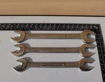 Craftsman Tools Open End Wrench Set Of 3 44589, 44588, 44587 -vv- Series. Fixed Price $40.00.