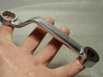 Snap-on 1/2" Drive 19MM 12PT Chrome Ford Mercury Timing Belt Wrench S6125. Fixed Price $17.95.