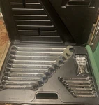 Vintage Craftsman Tools Usa 26 Piece Sae Combination Wrench Set Case 44127LOOK. Fixed Price $175.99.
