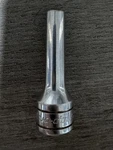Snap On 3/8" Drive 1/4" 6PT Sae Deep Chrome Socket SFS081. Fixed Price $9.99.