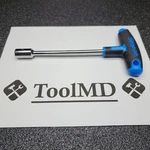 Snap-on Tools Spain 13MM Metric 6-POINT Soft Grip Handle Nut Driver NDSGM13. Fixed Price $52.95.