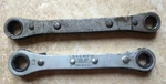 Vintage Snap On 1/2" 9/16" Ratcheting Box End Wrench NO.75, Kd Mfg #63. Fixed Price $16.57.