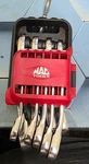 Mac Tools PTTRAY-10STI 10PC 12 Point Sae Reversible Stubby Ratchetin Missin 5/16. Fixed Price $175.00.