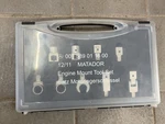 Mercedes Benz 001589011600 Piece Engine Mount Tool Set Matador Special. Fixed Price $475.00.