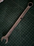 Stanley Forged Alloy 7/8" 12 Point Combo Open & Box End Wrench #85-472 Usa Vgc. Fixed Price $15.00.