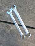 Master Mechanic Combination Wrenches 1/2" & 9/16" M6116 M6118 Taiwan. Fixed Price $14.88.