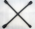 Vintage 1950'S Craftsman 4 Way 16" Lug Nut Wrench Made Usa. Fixed Price $59.95.