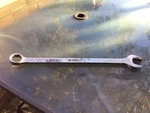 Vintage Stanley Usa 1-1/8 87-060 12PT Box Open End Combination Wrench. Fixed Price $25.00.