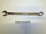 Snap-on Tools Usa New 3/4" Sae Standard Length 12PT Chrome Combo Wrench OEX24B. Fixed Price $79.95.
