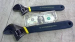 Pc Pittsburgh Pro 10" 12" Adjustable Crescent Wrench Set. Fixed Price $9.99.