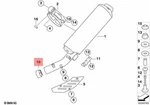 Genuine Bmw A73 K25 9X10 0317 0313 0397 0390 Clamp 18127694733. Fixed Price $42.93.