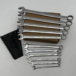 Snap-on Tools 11 Pc. Sae 12 Point Combination Wrench Set 1" 3/8" Made Usa. Fixed Price $299.95.