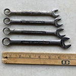 Craftsman Combination Wrenches Metric 11MM-14MM Hand Tools Usa 42915-42918. Fixed Price $15.00.