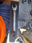 Matco 7GRRC242 3/4" Ratchet Universal Spline Combination Wrench Flank Drive. Fixed Price $30.00.