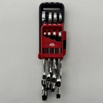 Mac Tools PTTRAY-8 Sae Flex Ratcheting Wrench Set Excellent. Fixed Price $150.00.