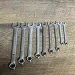 9) Vintage Craftsman Metric 12 Pt Combination Wrench Set 7MM-17MM Usa Made Va/vv. Fixed Price $74.99.