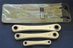 Vtg Nos Craftsman 9-4369 3PC Metric 12PT Ratchet Box End Wrench Set 6MM-16MM. Fixed Price $29.00.