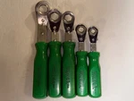 Matco Tools Metric 5 Piece Ratcheting Box Automotive Hand Wrenches. Fixed Price $199.99.
