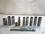 Craftsman Socket Set, Extensions See Description For Details 13PC. Fixed Price $26.80.