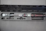Matco Tools Electronic Torque Wrench 1/2 Drive Fixed Head 25-250FT ETWC250K. Fixed Price $450.00.