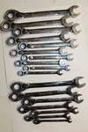 Blue-point Tools 12-P Metric & Sae 15 Offset Ratcheting Box/open-end Wrench. Fixed Price $375.00.