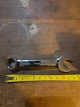 Gearwrench 14MM 12 Pt Stubby Fixed Combination Chrome Vanadium Part 81638. Fixed Price $10.49.