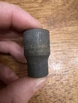 Snap-on IM140A 7/16" Sae 1/2" Drive 6-POINT Shallow Impact Socket #402. Fixed Price $11.99.