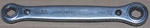 Proto Challenger, 3/8" 7/16" Sae, Box End Ratcheting Wrench, Pt, #6814A. Fixed Price $16.00.