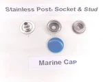 10 Sets Colored Marine Snap Fasteners 15MM With 3 Stainless Fitings - 40 Colors. Fixed Price $7.89.