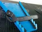 #AF775 New Blue-point 3/4" To 2" Adjustable Hook Spanner Wrench AHS300B. Fixed Price $29.95.