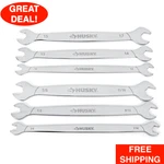Husky Thin Head Access Wrench Set Steel Metric Sae Open End Hand Tool 6-PIECE. Fixed Price $50.99.