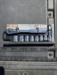 Harley Davidson By 3/8 Ratchet Socket Set Sae HDS3829 Extensions. Fixed Price $129.00.