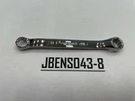 Snap-on Tools Usa New 3/8" 7/16" Sae 12PT Short 10 Offset Box Wrench XS1214A. Fixed Price $59.95.