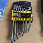 Vintage Stanley 11 Pc Combination Wrench Set 12PT Metric 8MM-19MM Nos 85-741. Fixed Price $29.99.