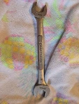 Craftsman Vintage Vv -44508 Wrench 17- 19MM Double Open End Usa. Fixed Price $18.00.
