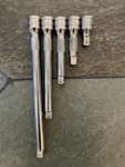 Snap-on SX2 SXK3 SXK5 SXK8 SXK11 1/2 Drive Piece Extension Set Usa. Fixed Price $135.00.