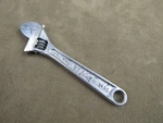 Vintage Wizard Usa NO.2400 4" 5/16" Forged Alloy Steel Adjustable Wrench. Fixed Price $24.95.