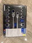 Kobalt 18 Pc Quick Change Wrench Set #0961329 Sae Metric. Fixed Price $90.00.