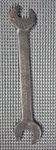 Vintage Armstrong Chromium-vanadium Open End Wrench 11/16 3/4". Fixed Price $11.99.
