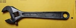 8" Vintage AB-8X Williams Adjustable Wrench Usa, Black Finish. Fixed Price $15.00.