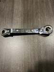 Armstrong 27-619 1/2 9/16 Pt. 25D Laminated Ratcheting Box End Wrench Usa. Fixed Price $22.00.