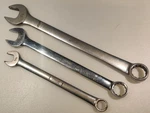 Snap-on Combination Wrench Lot OEX-28 7/8" 24 3/4" OEX-18 9/16" Usa. Fixed Price $50.00.