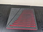 #BE757 Snap-on Red Foam Organizer For 10MM 27MM Metric Angle Wrench FMWR11BR. Fixed Price $149.95.